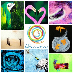Alternative creations collage