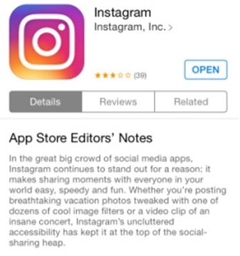 instagram info